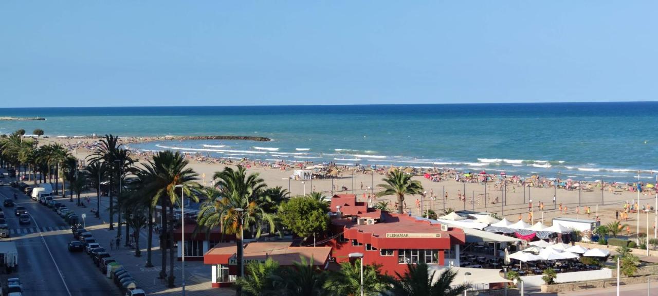 شقة Vistas Espectaculares 1ª Linea Playa, Wifi, Ascensor Sagunto المظهر الخارجي الصورة